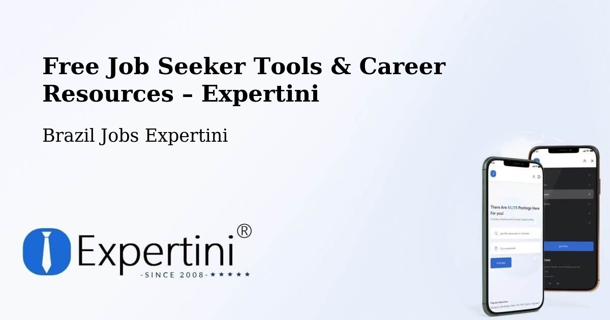 Free Job Seeker Tools & Career Resources – Diadema - Diadema, Brazil Jobs Expertini